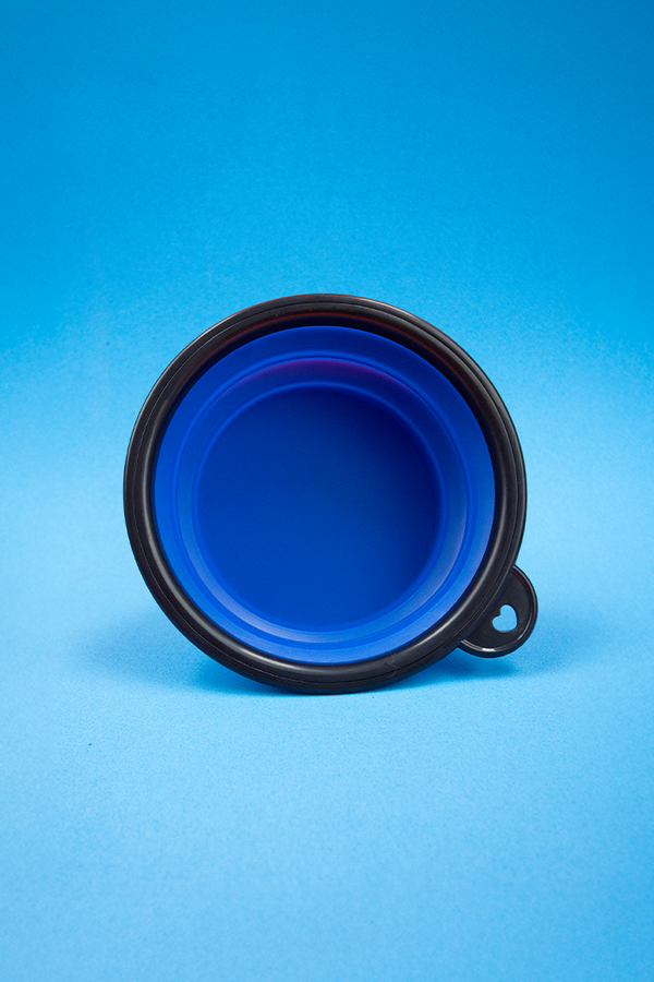 Plato Plegable Azul